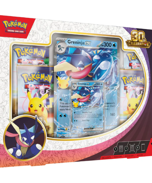*VTR Rewards Members Only* Pok??mon TCG - 30th Celebration - Greninja Ex Box [Pre-Order] *Limit 1pc per customer