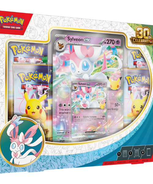 *VTR Rewards Members Only* Pok??mon TCG - 30th Celebration - Sylveon Ex Box [Pre-Order] *Limit 1pc per customer