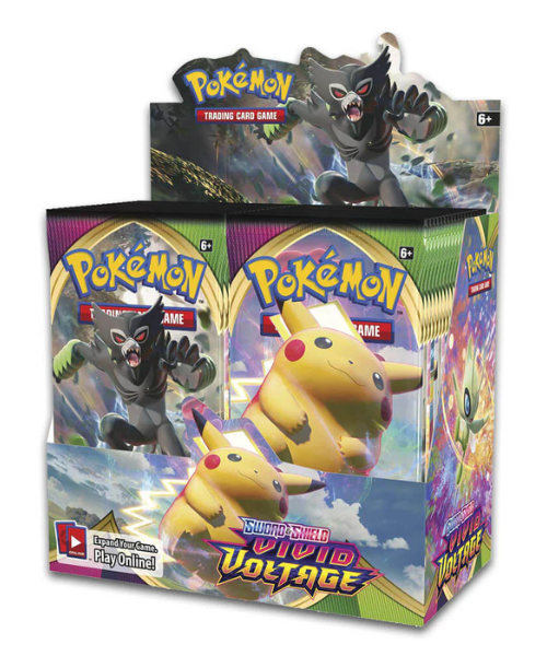 Pok??mon TCG Sword & Shield Vivid Voltage Booster Box