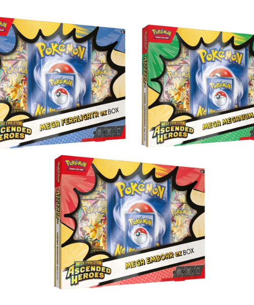 Pok??mon TCG - Mega Evolution ME2.5 - Ascended Heroes - Mega Ex Box Wave 2 [Pre-Order] *Limit 1 of each