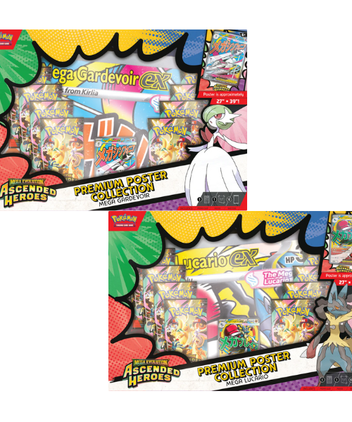 Pok??mon TCG - Mega Evolution ME2.5 - Ascended Heroes - Premium Poster Collection