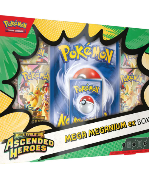 Pok??mon TCG - Mega Evolution ME2.5 - Ascended Heroes - Mega Meganium Mega Ex Box