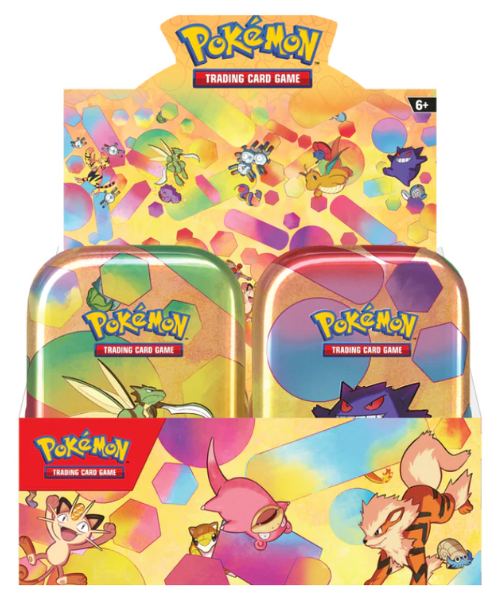 Pokemon TCG Scarlet & Violet 151 Mini Tin Display