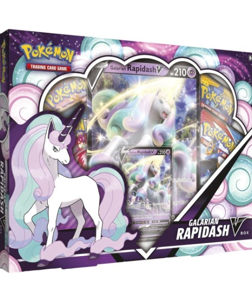 Pokemon TCG Galarian Rapidash V Box