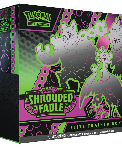 Pokemon Scarlet & Violet Shrouded Fable Elite Trainer Box