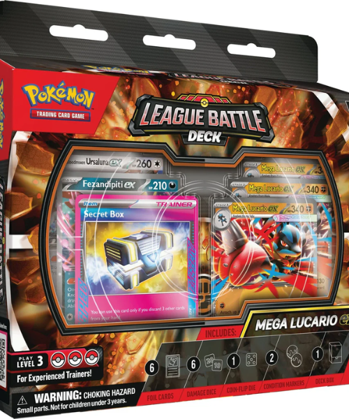 Pokemon TCG Mega Lucario Ex League Battle Deck