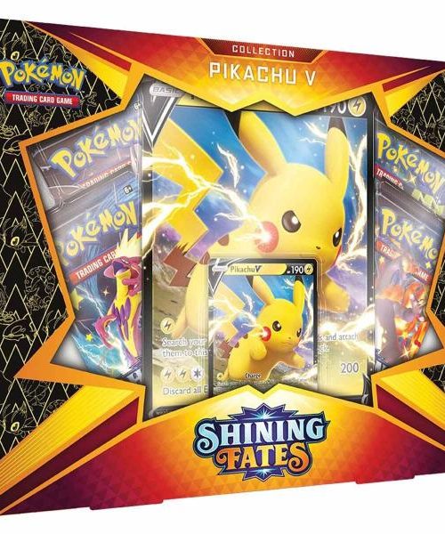 Pokemon TCG Shining Fates Pikachu V Collection Box