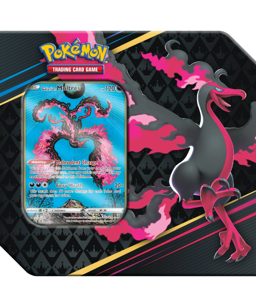 Pokemon TCG Crown Zenith Tin Galarian Moltres