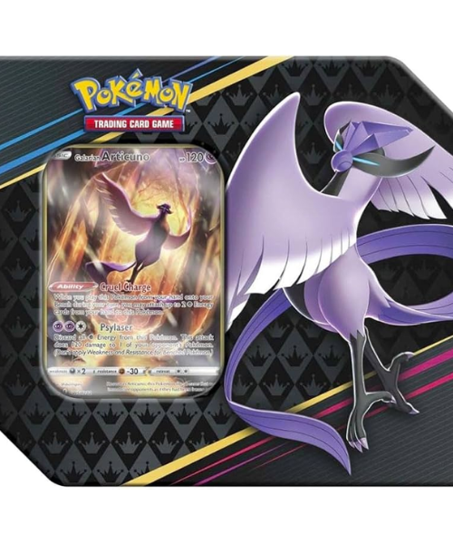 Pokemon TCG Crown Zenith Tin Galarian Articuno