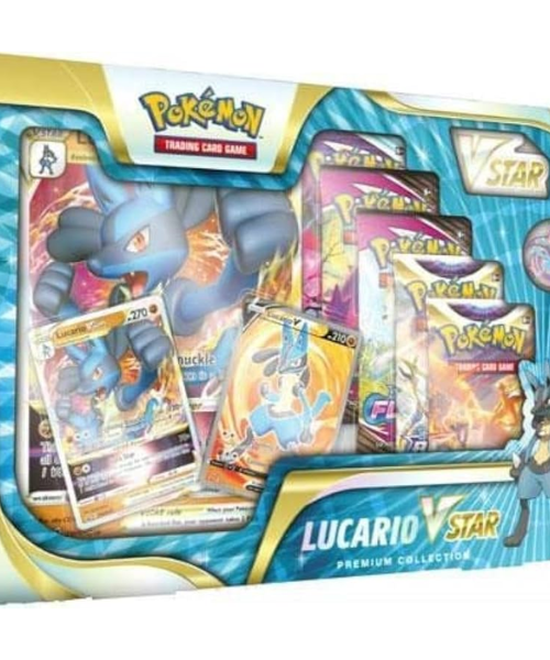 Pokemon Lucario VSTAR Premium Collection Box Set