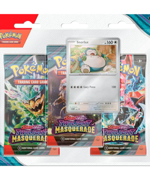 Pokemon Scarlet & Violet Twilight Masquerade 3-Pack Blister