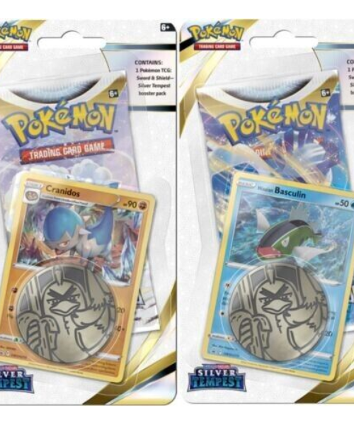 Pokemon Sword & Shield Silver Tempest Checklane Blister