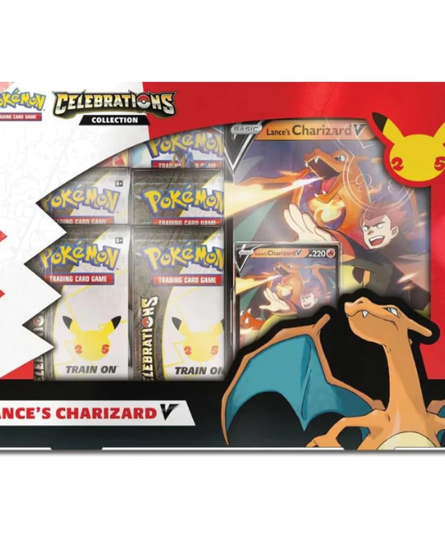 Pokemon TCG Lance's Charizard V Celebrations Collection Box