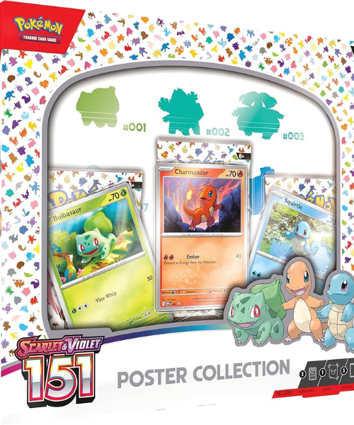 Pok??mon TCG Scarlet & Violet 151 Poster Collection
