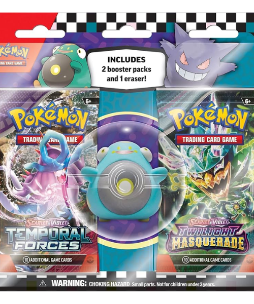 Pokemon TCG 2024 Eraser Bundle - Bellibolt