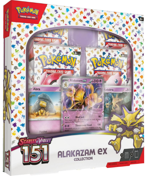 Pok??mon TCG Scarlet & Violet 151 Alakazam EX Collection