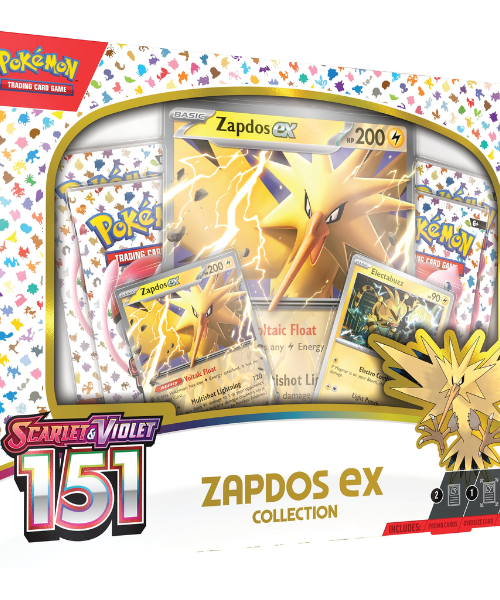 Pok??mon TCG Scarlet & Violet 151 Zapdos EX Collection